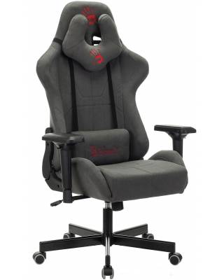Кресло игровое A4Tech Bloody GC-700 серый крестов. металл главное фото