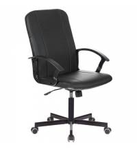 Кресло офисное  "Simple EX-521", компактная упаковка, экокожа, черное, 532103