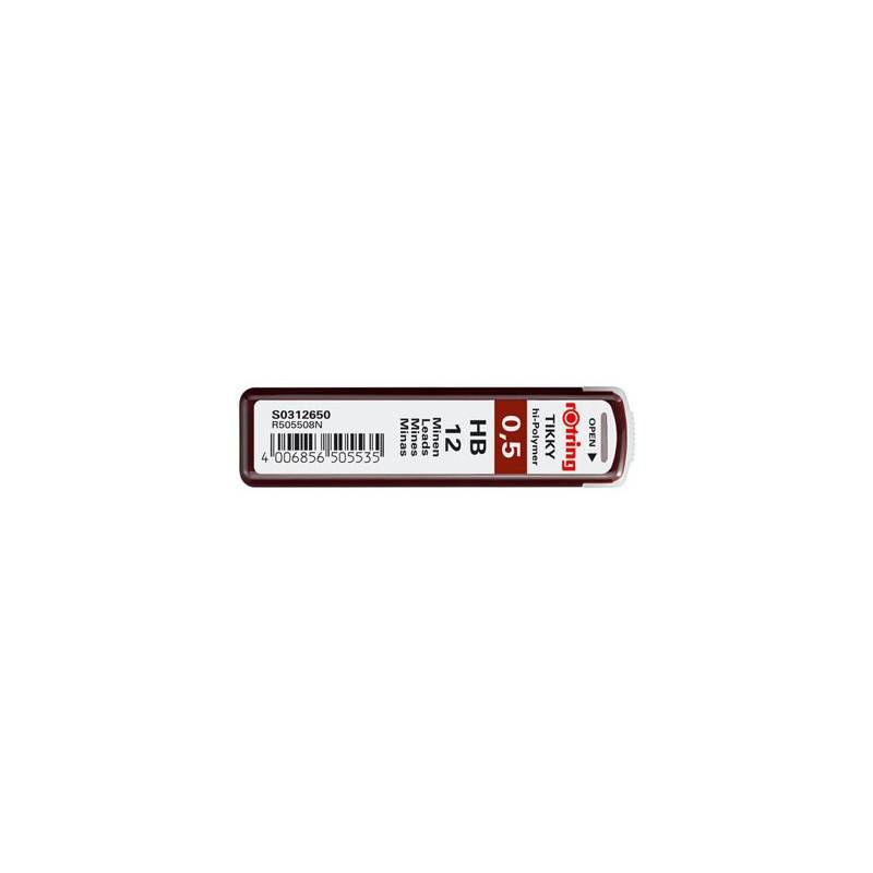 Грифель Rotring Tikky S0312650 0.5мм HB (12гриф) главное фото