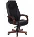 Кресло бюрократ T-9923 WALNUT_BLACK   (Натуральная кожа) главное фото в маленьком размере