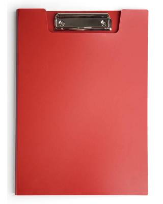 Папка клип-борд Бюрократ -PD602RED A4 пластик 1.2мм красный