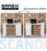 Стол письменный/компьютерный  "Scandi CD-016", 1100х500х750 мм, 4 ящика, белый, 641891, ЦБ013707-1. Фото товара с разных ракурсов.