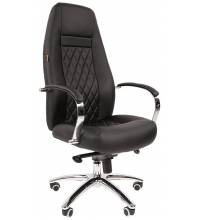 Кресло Chairman 950 (черная экокожа)