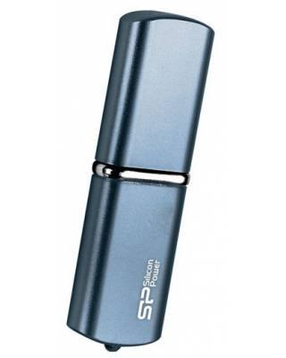 Флеш Диск Silicon Power 16Gb LuxMini 720 SP016GBUF2720V1D USB2.0 синий
