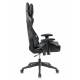 Кресло игровое Бюрократ VIKING 5 AERO BLACK EDITION черный искусственная кожа. Фото товара с разных ракурсов.