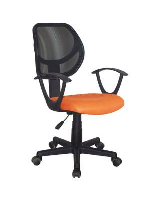 Кресло компактное BRABIX Flip MG-305, ткань TW, оранжевое/черное, 531920 главное фото