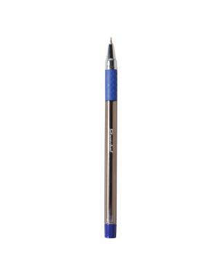 Ручка шариковая 016031-02 на масляной основе, TRON, 0,5мм, с грипом, синие чернила, картонный короб