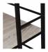 Стол на металлокаркасе BRABIX LOFT CD-005, 1200х520х1200 мм, 3 полки, цвет дуб антик, 641222. Фото товара с разных ракурсов.