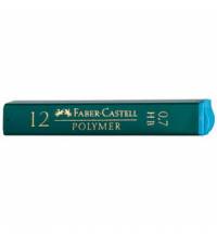 Грифель Faber-Castell Polymer 521700 0.7мм HB (12гриф) карт.кор.