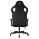 Кресло игровое Knight Outrider черный Light-20 с подголов. крестов. металл. Фото товара с разных ракурсов.