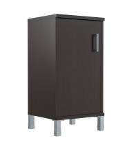 Шкаф-колонка низкая с глухой малой дверью B 411.2(L) Венге Магия 475х450х920 