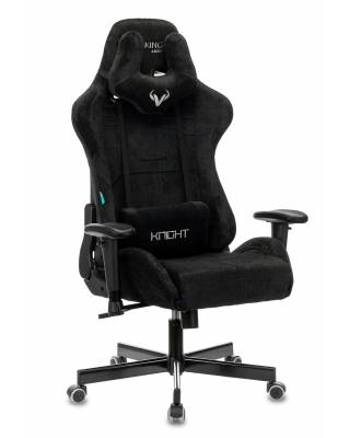 Кресло игровое геймерское Бюрократ VIKING KNIGHT LT20 FABRIC черный крестовина металл