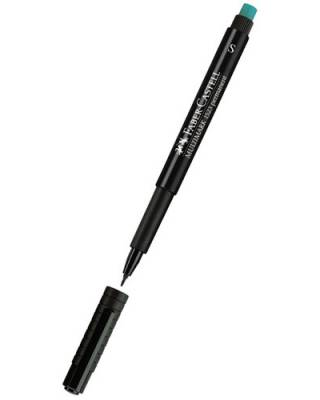 Ручка капиллярная Faber-Castell Multimark (152399) 0.4мм черные чернила