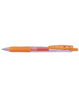 Ручка гелевая Zebra SARASA CLIP (JJ15-OR) авт. 0.5мм оранжевый