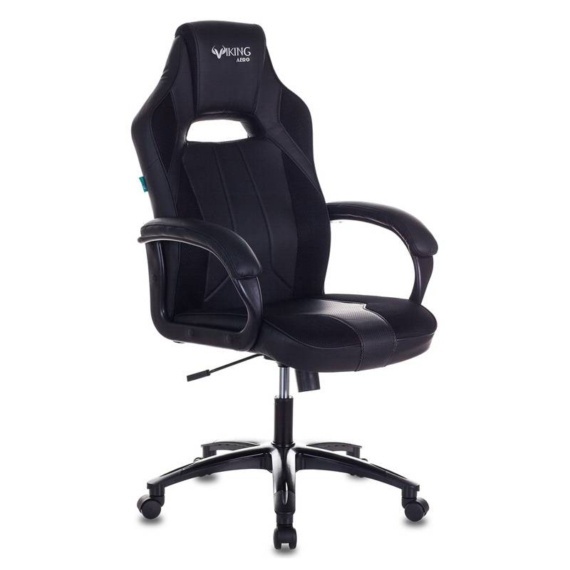Кресло игровое Бюрократ VIKING 2 AERO BLACK EDITION черный искусственная кожа главное фото