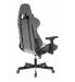 Кресло игровое геймерское Бюрократ VIKING 7 KNIGHT Fabric серый Loft ромбик текстиль/эко.кожа с подголов. крестовина металл. Фото товара с разных ракурсов.