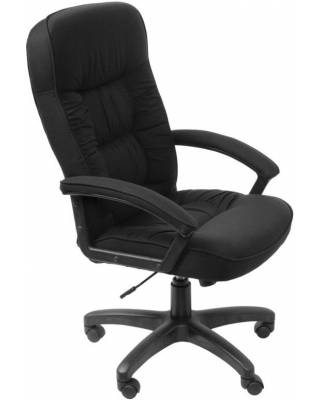 Кресло бюрократ T-9908 AXSN (Черная ткань)
