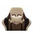 Кресло игровое Бюрократ VIKING 7 KNIGHT BR FABRIC коричневый текстиль/эко.кожа крестовина металл. Фото товара с разных ракурсов.