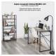 Стол на металлокаркасе BRABIX LOFT CD-002, 1000х500х750 мм, складной, цвет дуб натуральный, 641214. Фото товара с разных ракурсов.