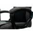 Кресло игровое геймерское Бюрократ VIKING 6 KNIGHT B FABRIC черный крестовина металл. Фото товара с разных ракурсов.
