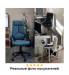 Кресло офисное  PREMIUM "Prime EX-515", ткань, голубое. Фото товара с разных ракурсов.