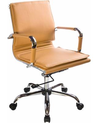 Кресло бюрократ CH-993 Low (Светло-коричневое)