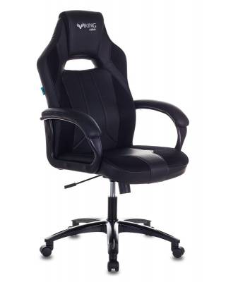 Кресло игровое Бюрократ VIKING 2 AERO BLACK EDITION черный искусственная кожа главное фото