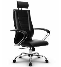 Эргономичное кресло руководителя Метта комплект 35 черное ch