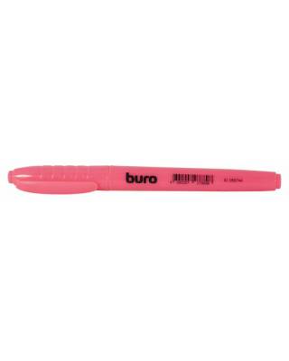 Маркер текстовой Buro 048000413 скошенный пиш. наконечник 1-5мм розовый