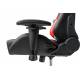 Кресло игровое Бюрократ VIKING 5 AERO RED черный/красный искусственная кожа. Фото товара с разных ракурсов.