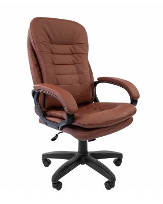 Офисное кресло Chairman 795 LT Россия PU коричневый
