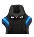 Кресло игровое геймерское Бюрократ VIKING 4 AERO BLUE две подушки черный/синий искусст.кожа/ткань. Фото товара с разных ракурсов.