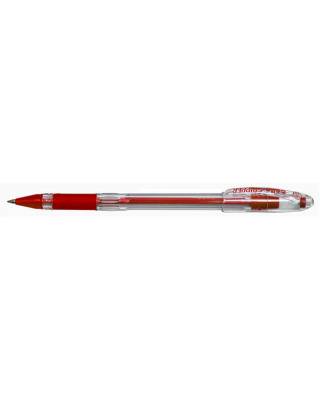 Ручка шариковая Cello GRIPPER 0.5мм красный индив. пакет с европодвесом