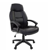 Кресло офисное  "Formula EX-537", экокожа, черное, 531388