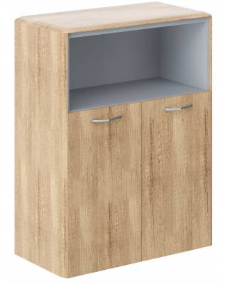 Шкаф средний с замком в малых дверях и обвязкой DMC 85.3(Z) Дуб Каньон 892х470х1185 главное фото