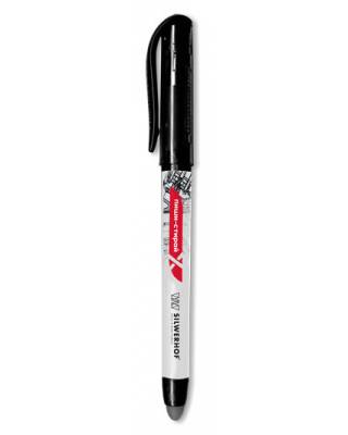 Ручка гелевая 016075-01 ПИШИ-СТИРАЙ, 0,5мм, с темопласт.ластиком, черные чернила, пластиковый пакет 