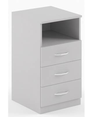 Тумба приставная SC-3D.1 Серый 407х450х760