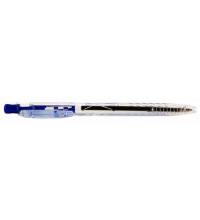 Ручка шариковая Buro (049001002) авт. 0.7мм корпус пластик синие чернила