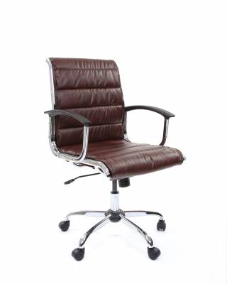 Офисное кресло Chairman 760 М Россия Экопремиум коричневый