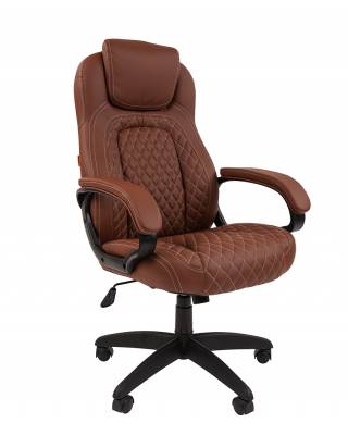 Кресло СHAIRMAN 432 (коричневая экокожа)