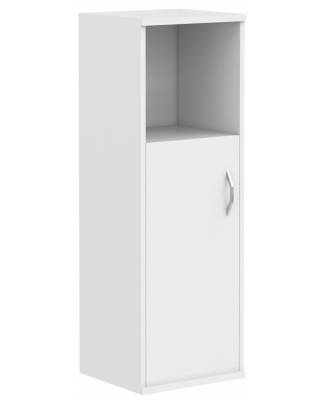 Шкаф колонка с глухой малой дверью СУ-2.1(R) Белый 406*365*1200