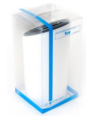 Подставка Silwerhof 670314 ICE для пишущих принадлежностей белый пластик