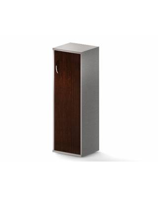 Шкаф колонка с глухой дверью СУ-2.3(R) Венге/Металлик 406*365*1200 