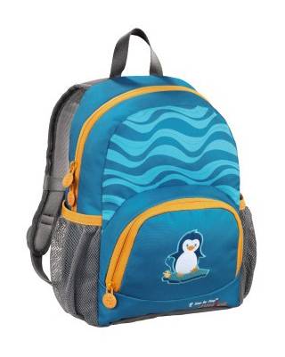 Рюкзак детский Step By Step Junior Dressy little penguin голубой/серый пингвин