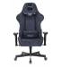 Кресло игровое геймерское Бюрократ VIKING KNIGHT LT27 FABRIC синий крестовина металл. Фото товара с разных ракурсов.