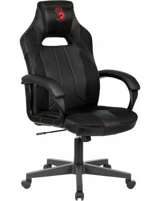 Кресло игровое A4Tech Bloody GC-200 черный эко.кожа крестов. главное фото