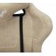 Кресло игровое Бюрократ VIKING KNIGHT LT21 FABRIC песочный крестовина металл. Фото товара с разных ракурсов.