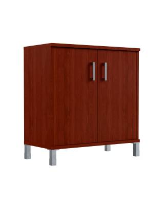 Шкаф низкий с глухими малыми дверьми B 410.2 Бургунди 900х450х920 
