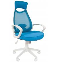 Кресло Chairman 840 (голубая ткань TW)