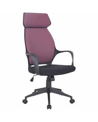 Кресло офисное  PREMIUM "Galaxy EX-519", ткань, черное/терракотовое